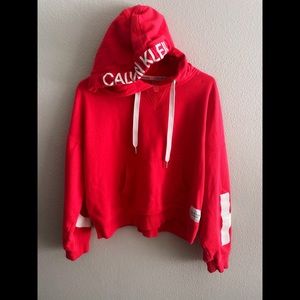 Cropped hoodie